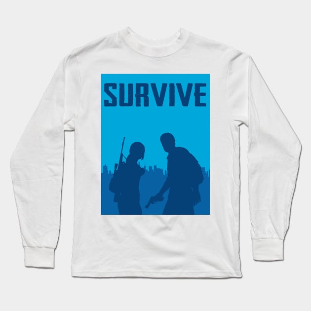 Survive V2 Long Sleeve T-Shirt by mercert